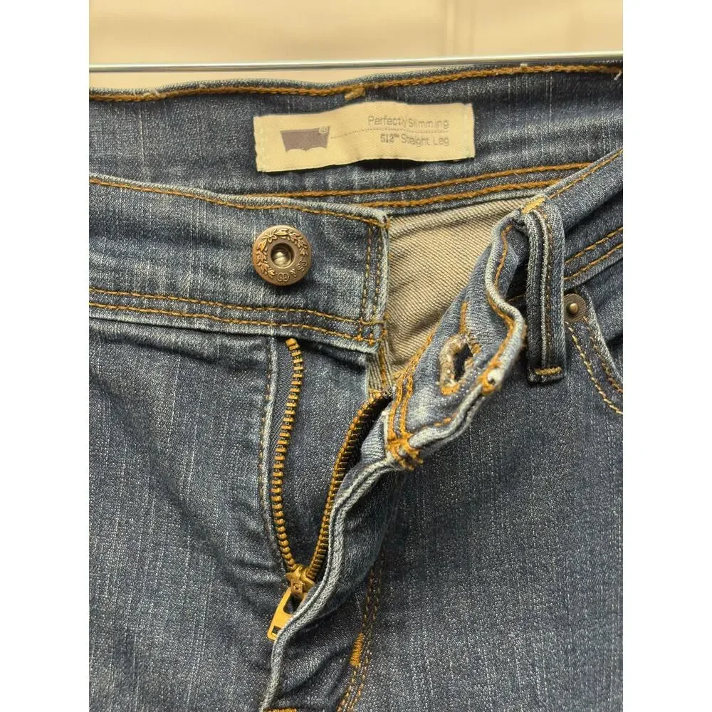 Levi’s Jeans Perfectly Slimming 512 Pocket Detail Women’s Size 10 30 x 32